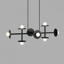 Studio Nodes 8 Light Linear Chandelier