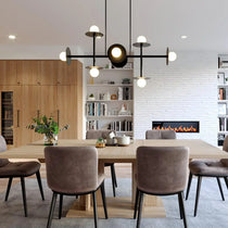 Studio Nodes 8 Light Linear Chandelier