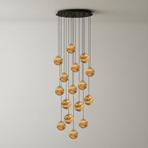 Sultana Alabaster Cluster Chandelier