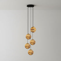 Sultana Alabaster Cluster Chandelier