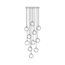 Sultana Alabaster Cluster Chandelier