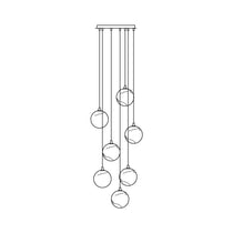 Sultana Alabaster Cluster Chandelier