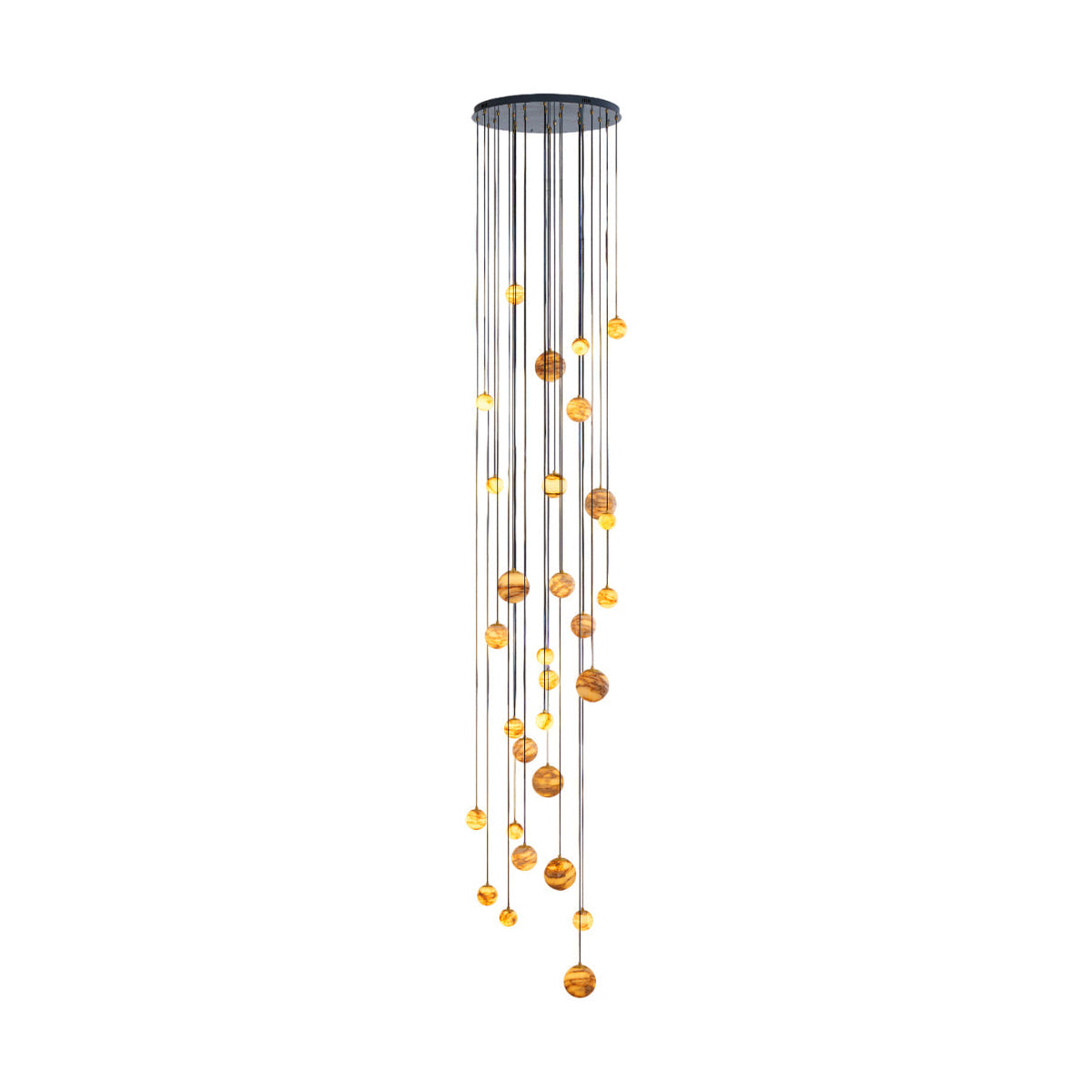 Sultana Alabaster Cluster Chandelier