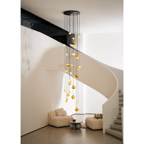 Sultana Alabaster Cluster Chandelier