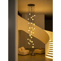 Sultana Alabaster Cluster Chandelier
