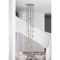 Sultana Alabaster Cluster Chandelier