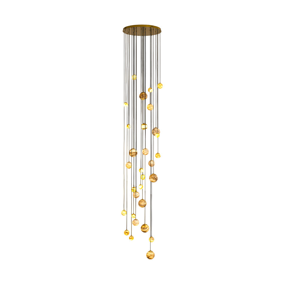Sultana Alabaster Cluster Chandelier