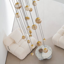 Sultana Alabaster Cluster Chandelier