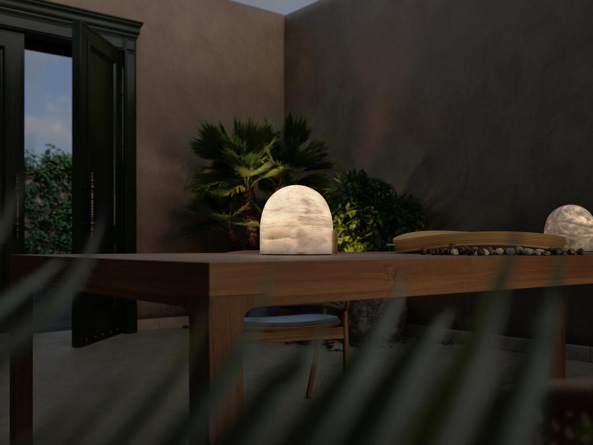 Mona Alabaster Table Lamp Secondary image