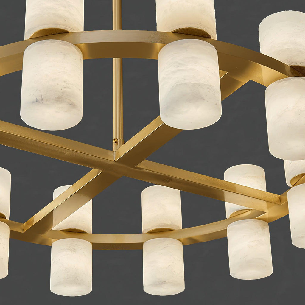 Tabitha Alabaster Chandelier