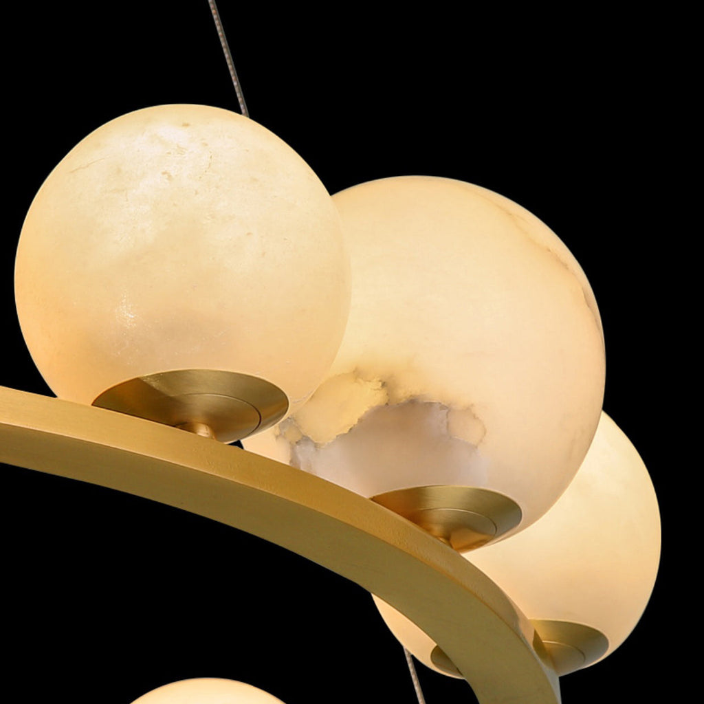 Tagliato Alabaster Chandelier
