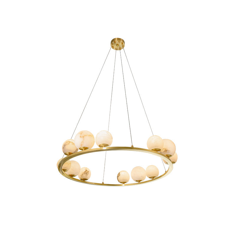 Tagliato Alabaster Chandelier