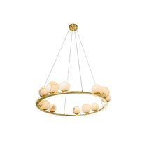 Tagliato Alabaster Chandelier