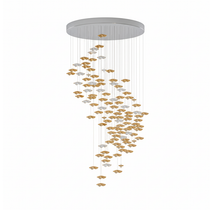 Tidal Art Glass Chandelier