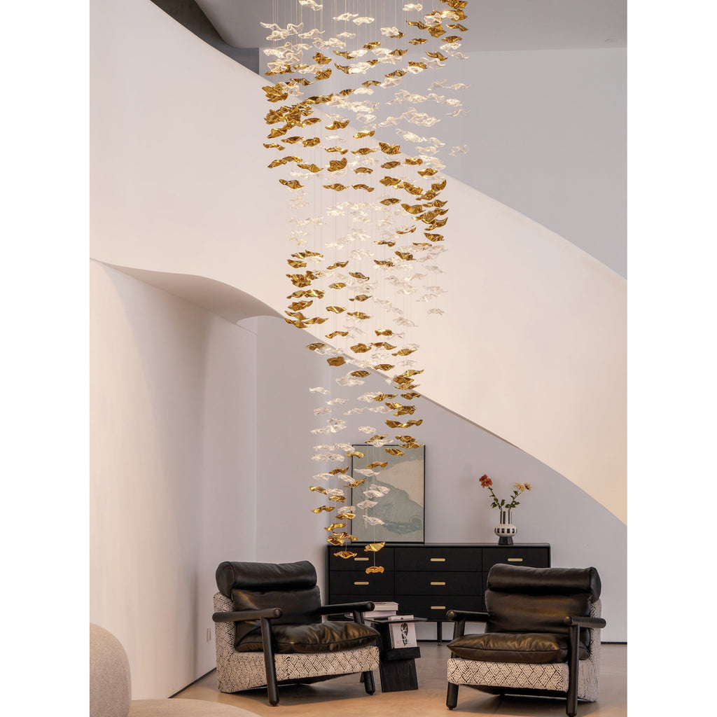 Tidal Art Glass Chandelier