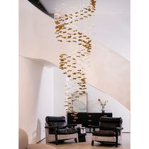 Tidal Art Glass Chandelier