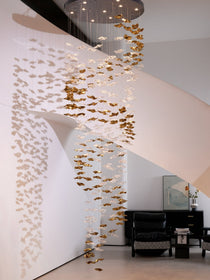 Tidal Art Glass Chandelier
