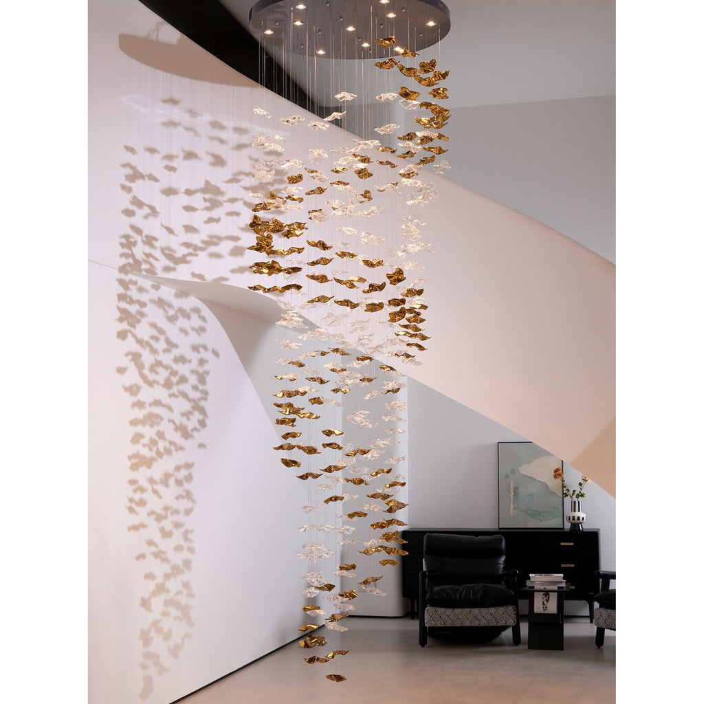 Tidal Art Glass Chandelier