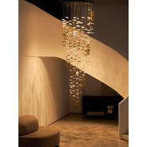 Tidal Art Glass Chandelier