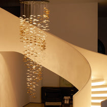 Tidal Art Glass Chandelier