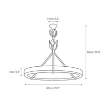 Tinsley Plaster Chandelier