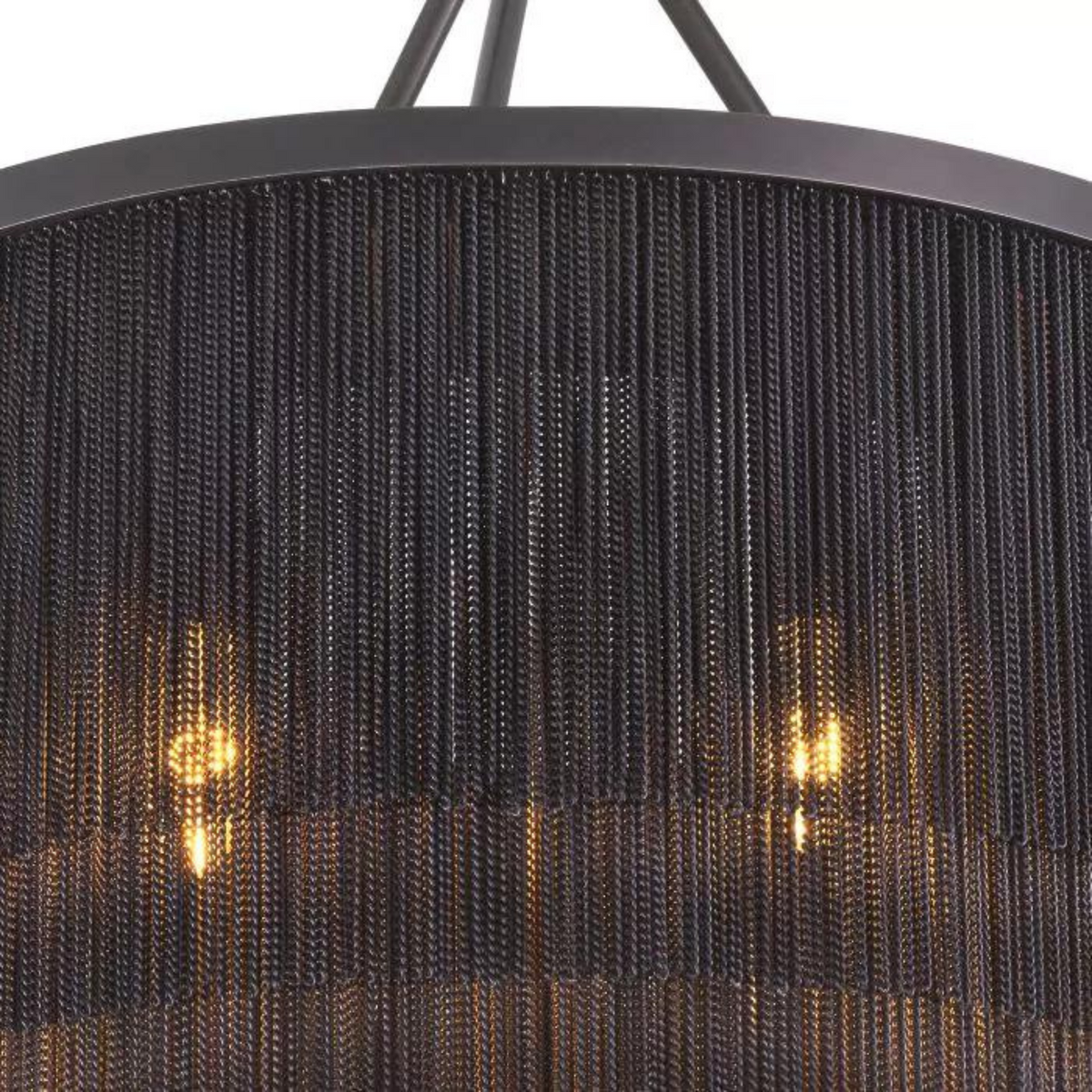 Tissot S (Brass/Bronze) Tassel Modern Chandelier