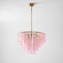 Opalora Pink Murano Glass Chandelier