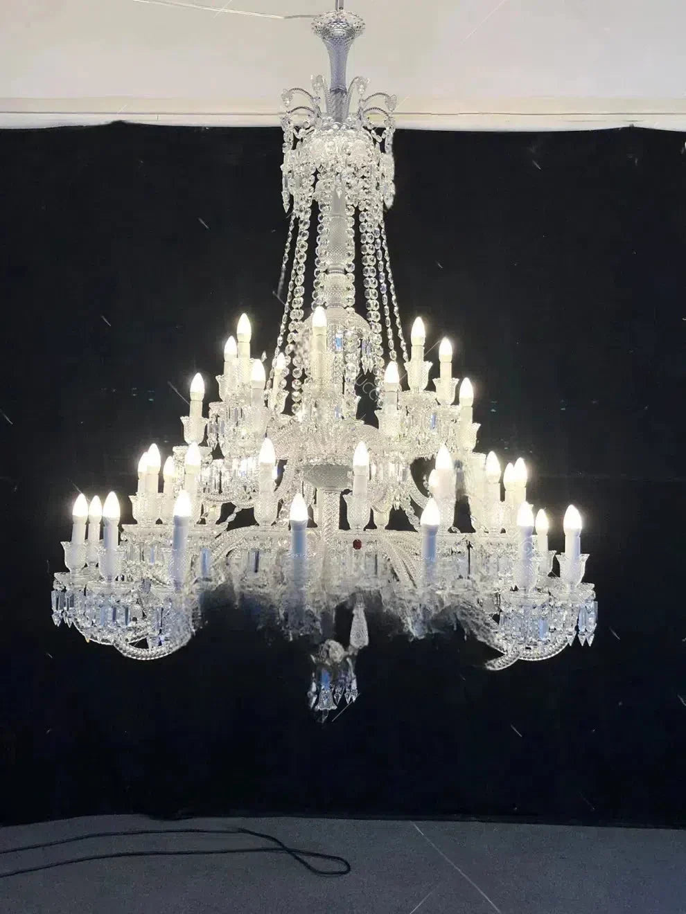 Auralite Classic Luxury Zenith Crystal Chandelier