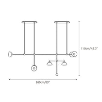 Trapeze Chandelier
