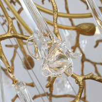 Tree Branch Staircase Chandelier