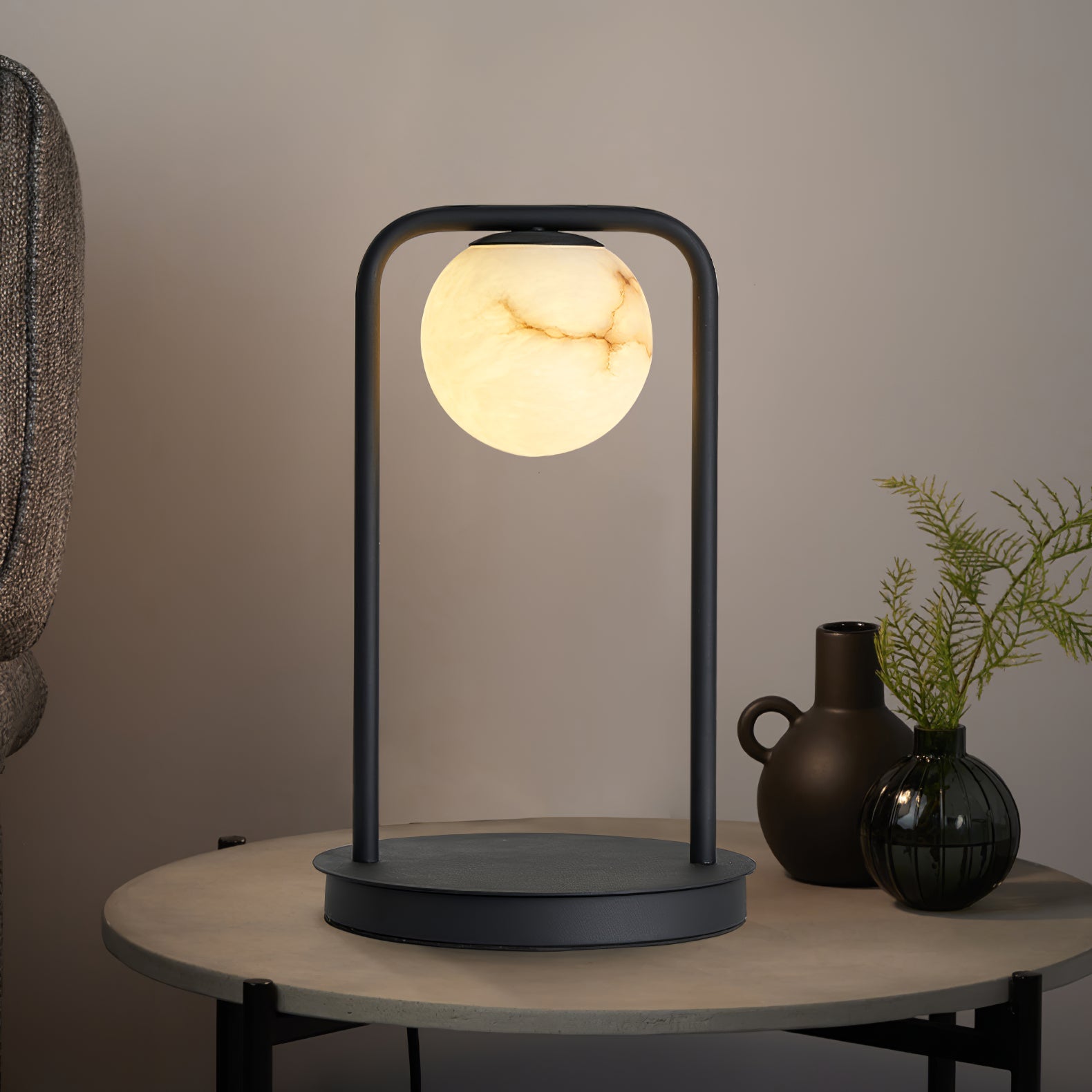 Tribeca Alabaster Table Lamp Main image