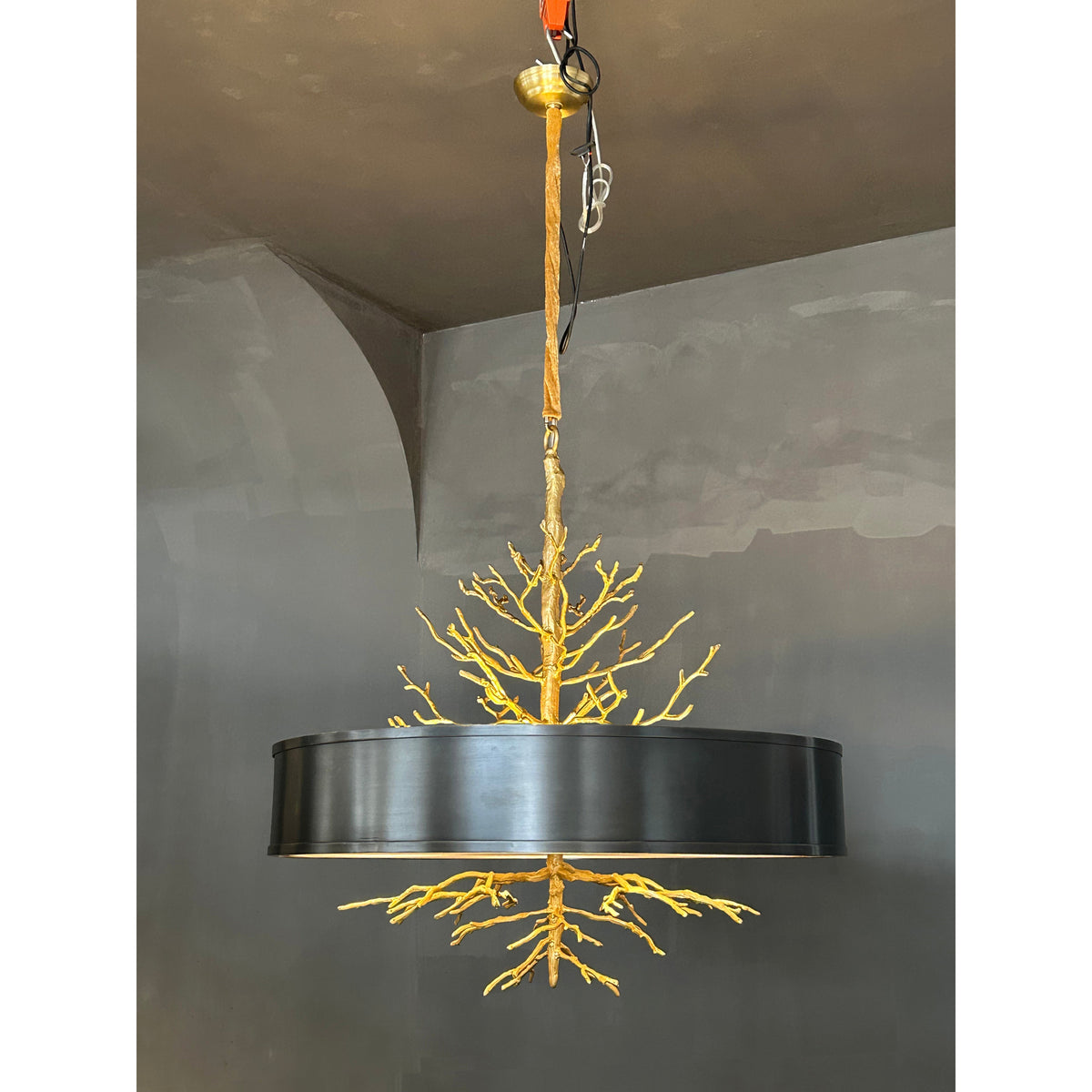 Twig Brass Chandelier