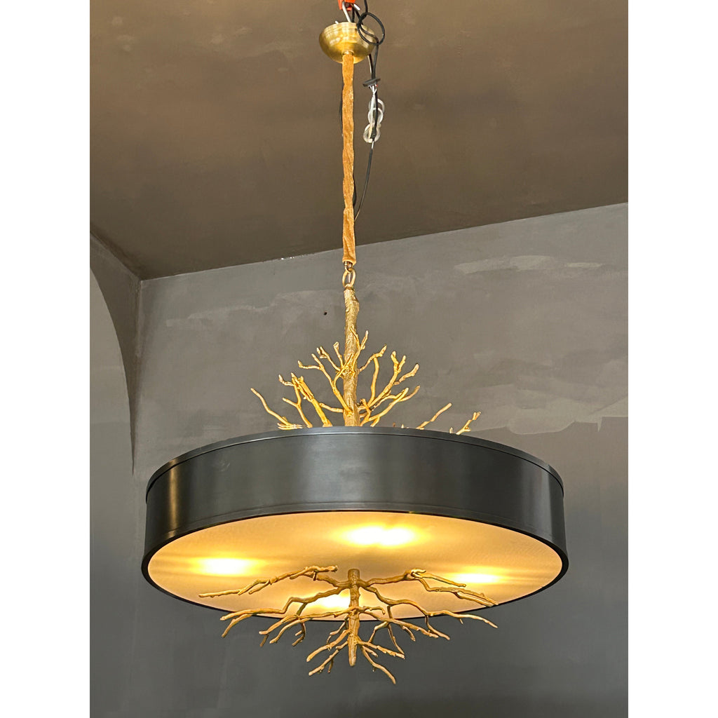 Twig Brass Chandelier