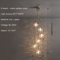 Alliyana Foyer & Staircase Chandelier 15" 16" 22"