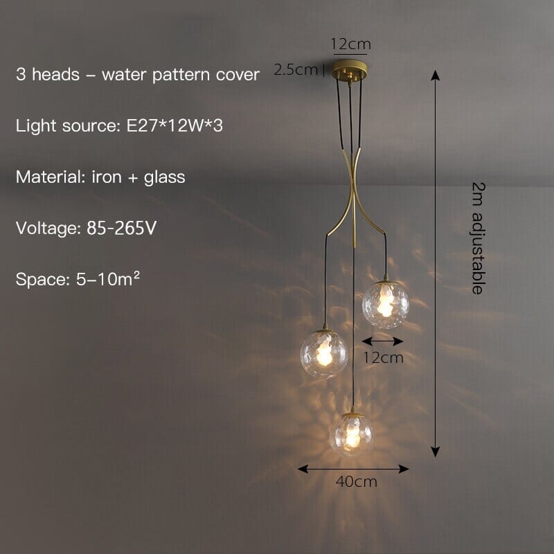 Alliyana Foyer & Staircase Chandelier 15" 16" 22"