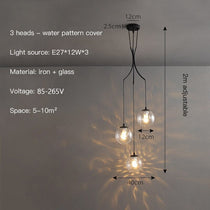 Alliyana Foyer & Staircase Chandelier 15" 16" 22"