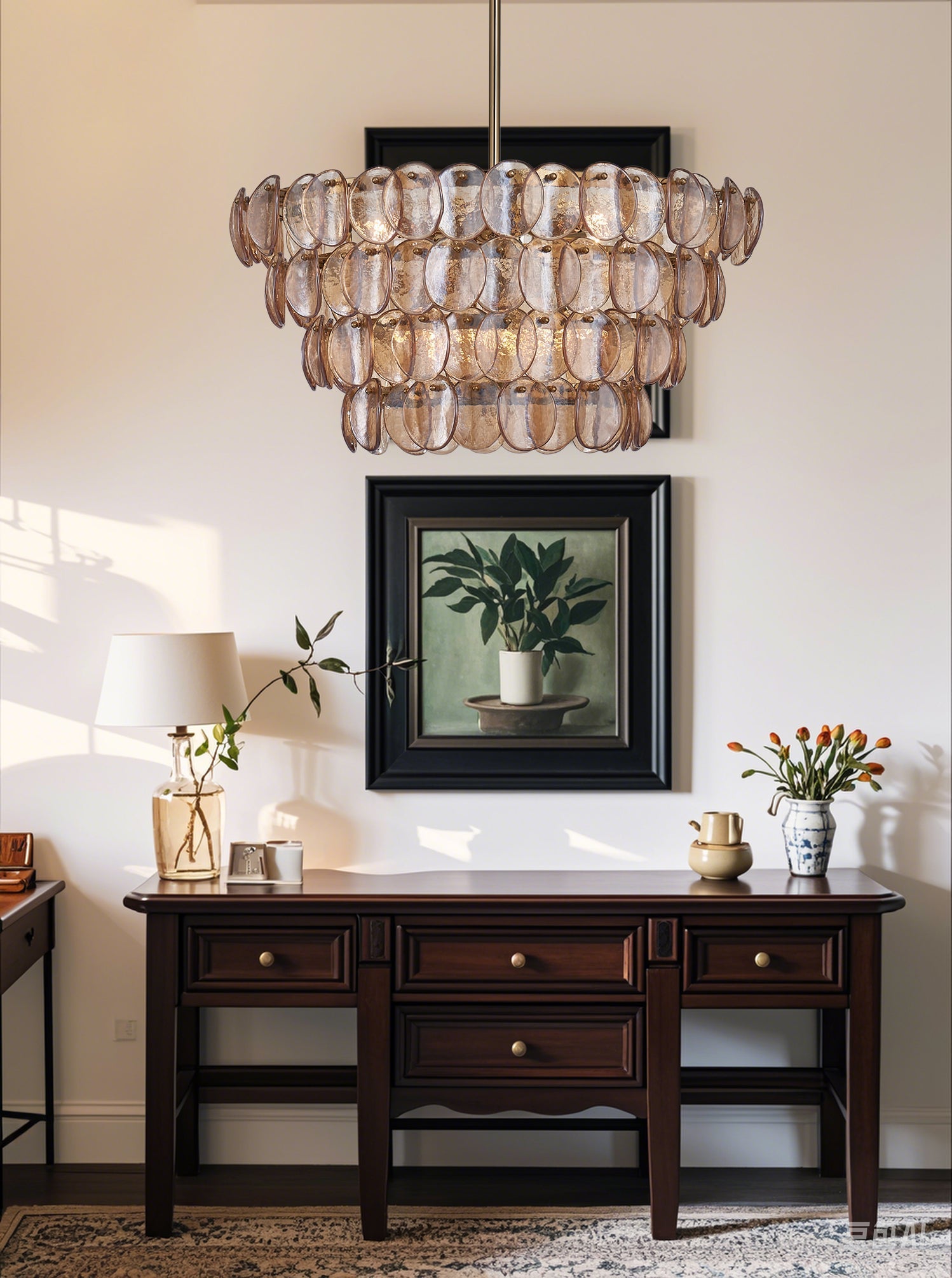 Contemporary Uroko Chandelier - CasaraHouse