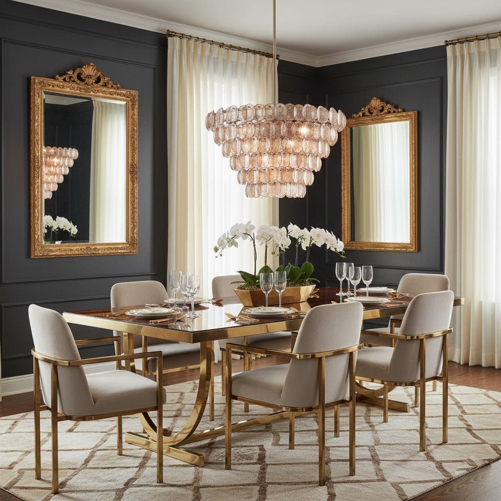 Elegant Uroko Large Chandelier - CasaraHouse
