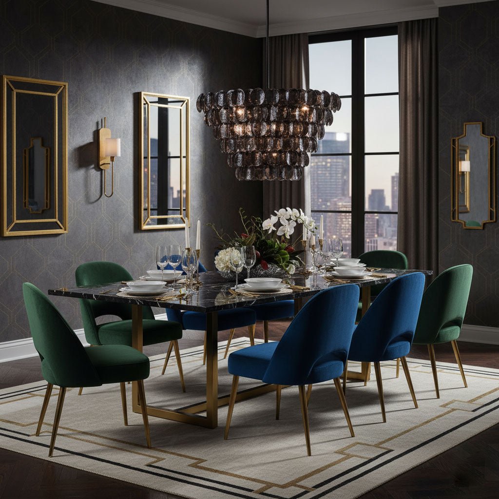 Elegant Uroko Large Chandelier - CasaraHouse
