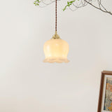 Valyn Floral Silhouette Pendant Lamp - CasaraHouse