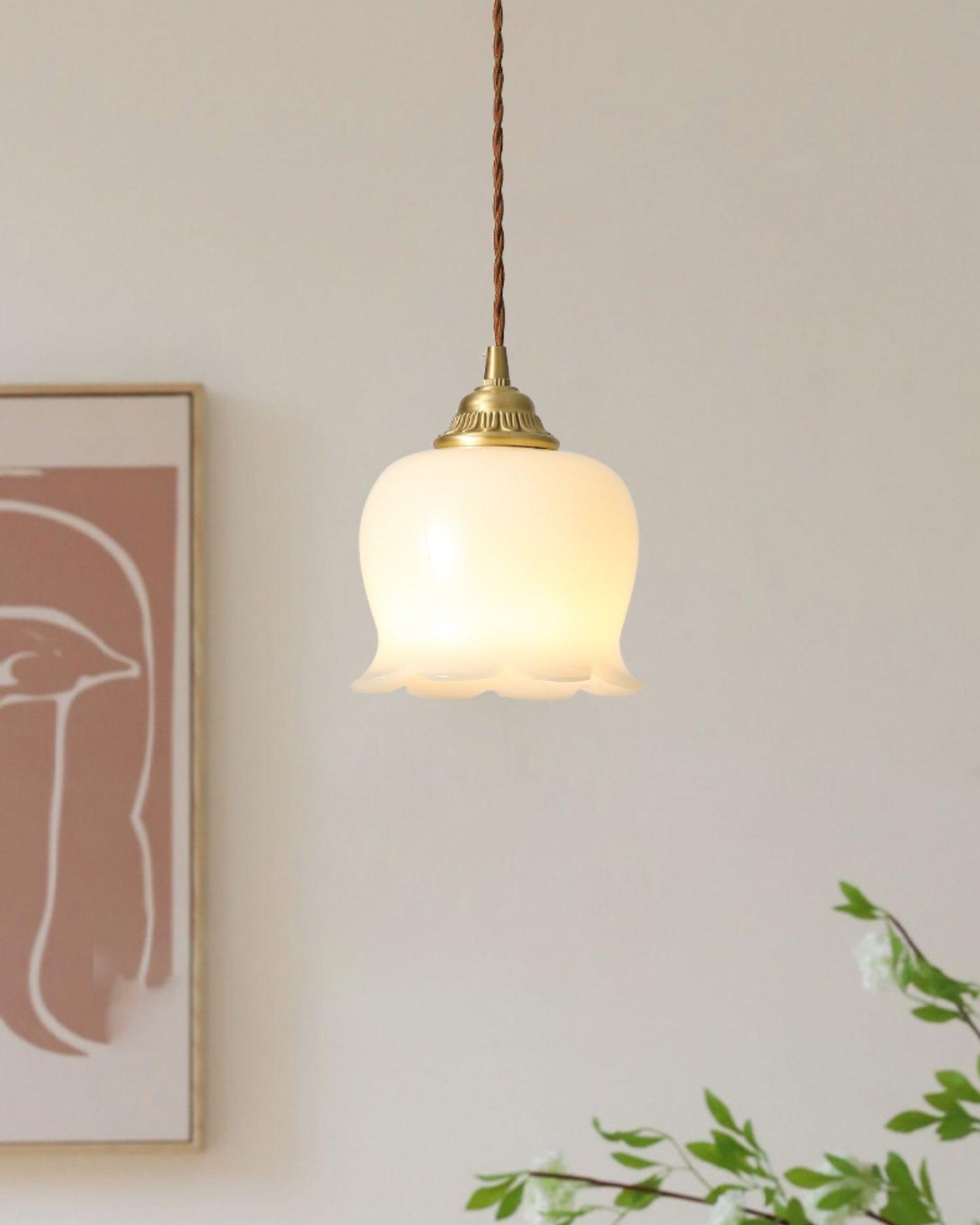 Valyn Floral Silhouette Pendant Lamp - CasaraHouse