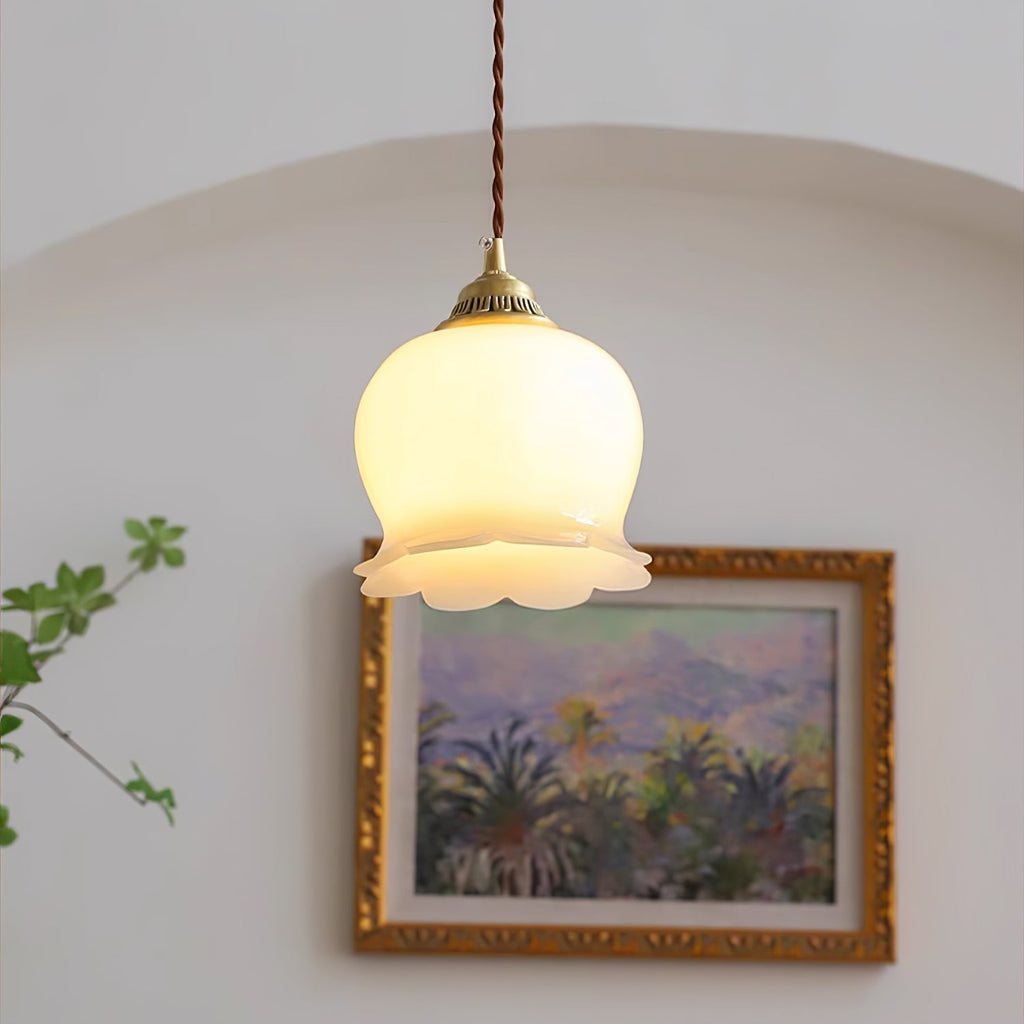Valyn Floral Silhouette Pendant Lamp - CasaraHouse