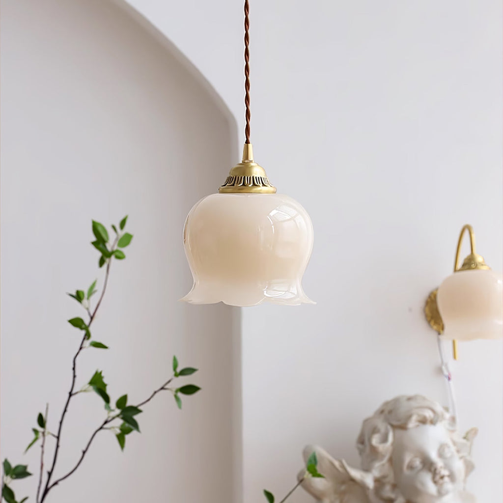 Valyn Floral Silhouette Pendant Lamp - CasaraHouse