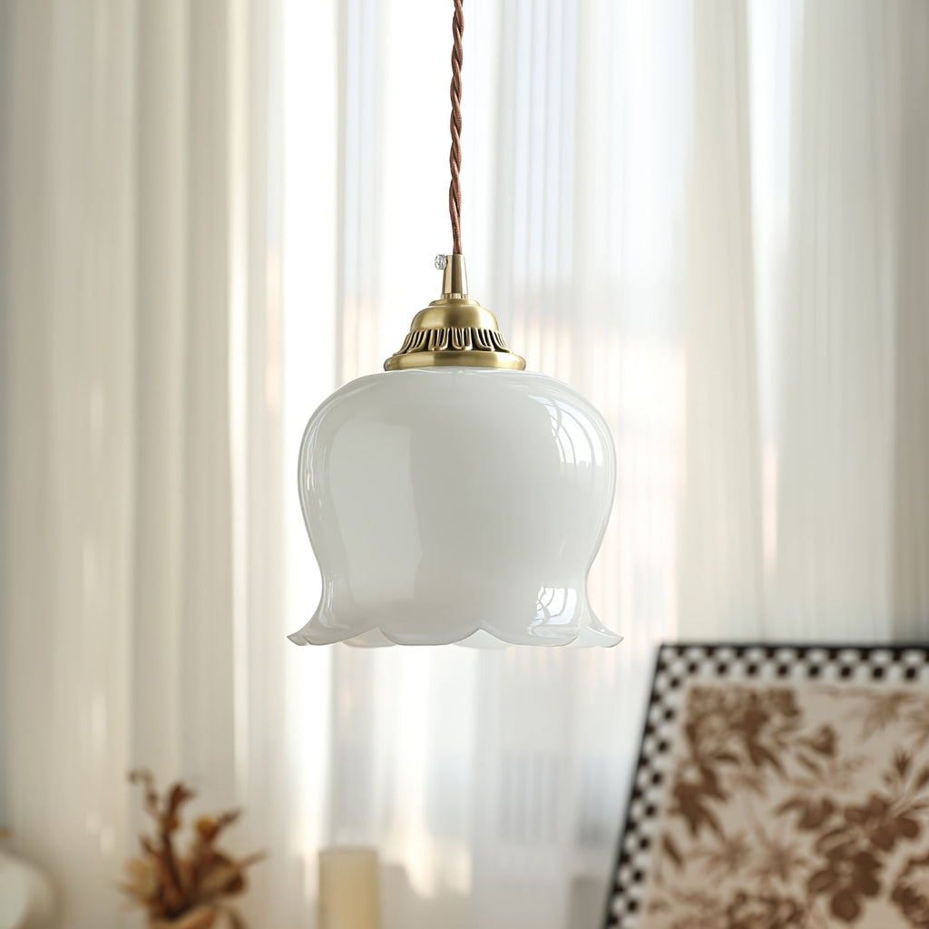 Valyn Floral Silhouette Pendant Lamp - CasaraHouse