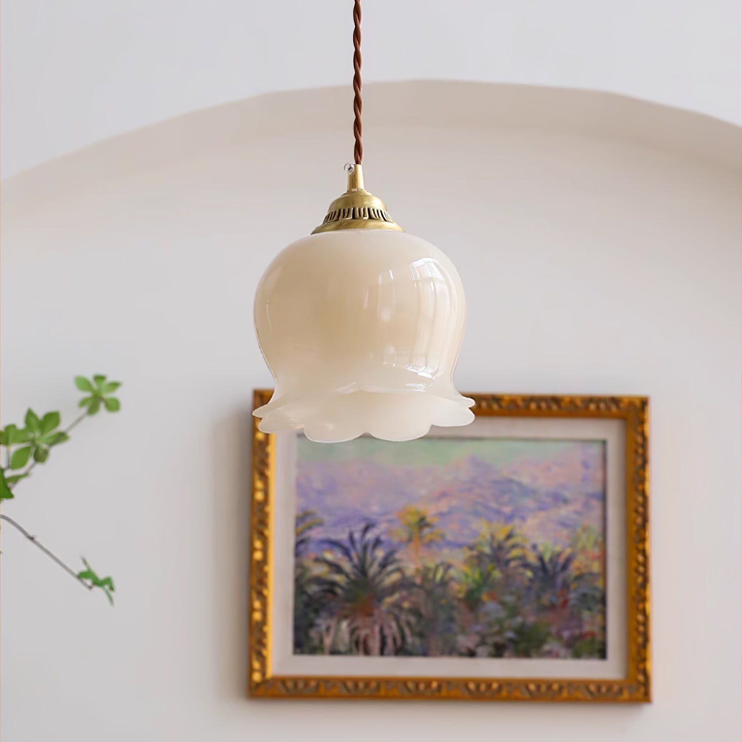 Valyn Floral Silhouette Pendant Lamp - CasaraHouse