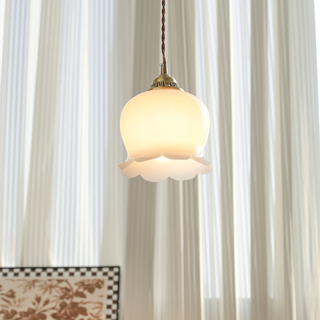 Valyn Floral Silhouette Pendant Lamp - CasaraHouse