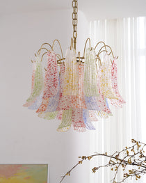Venini Murano Glass Chandelier