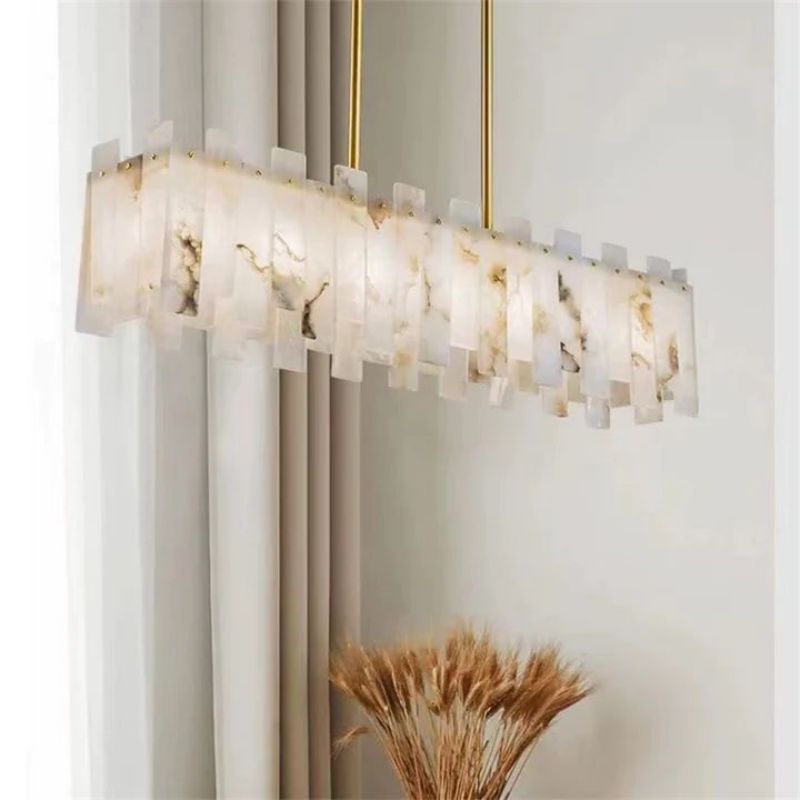 Venus Alabaster Linear Chandelier