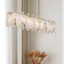 Venus Alabaster Linear Chandelier