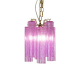 Vintage Amethyst Murano Glass Chandelier